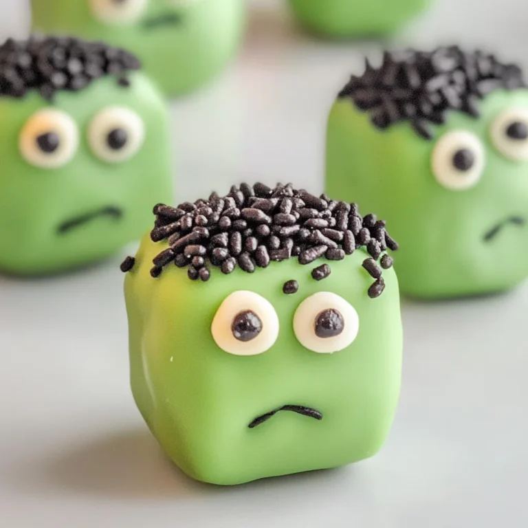 Frankenstein Oreo Balls