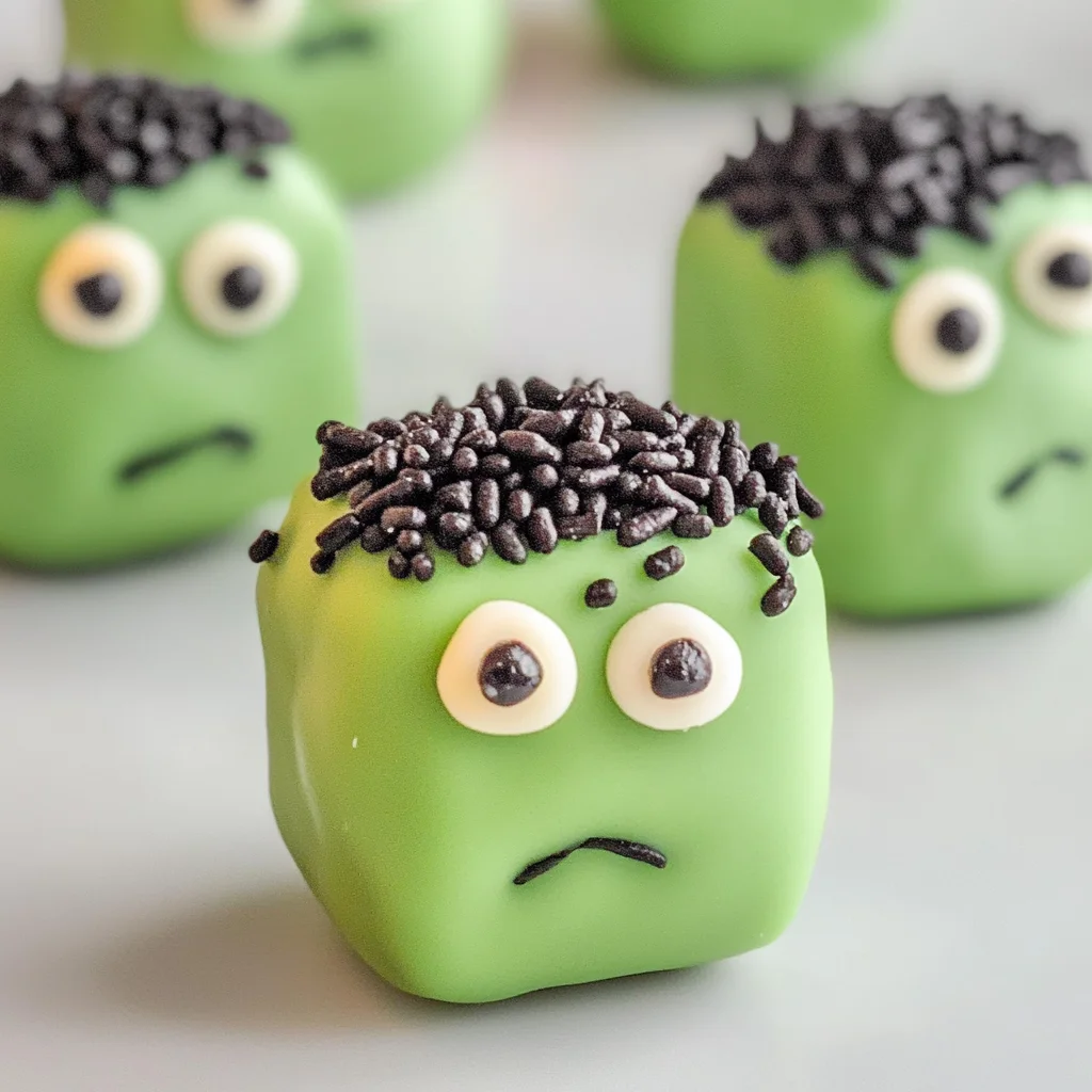 Frankenstein Oreo Balls