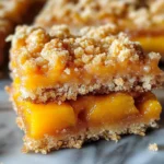 Heavenly Summer Peach Bars