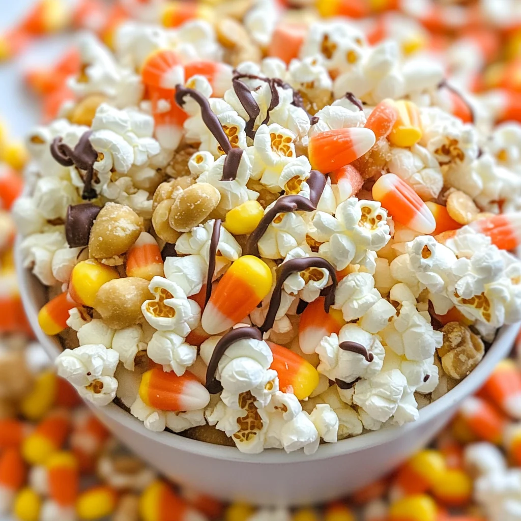 Monster Munch {Halloween Popcorn Mix}