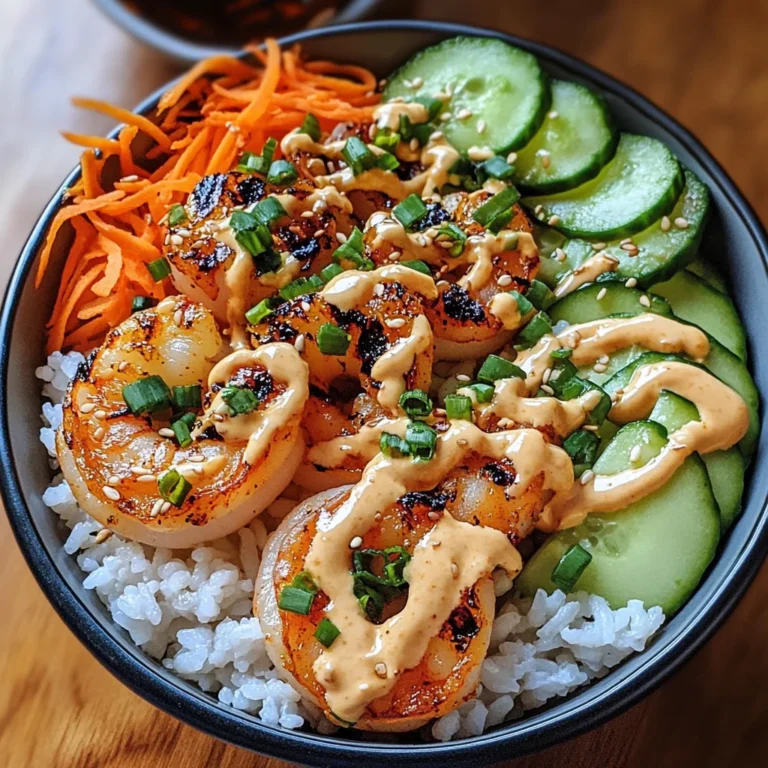 Shrimp Rice Bowls with Spicy Mayo