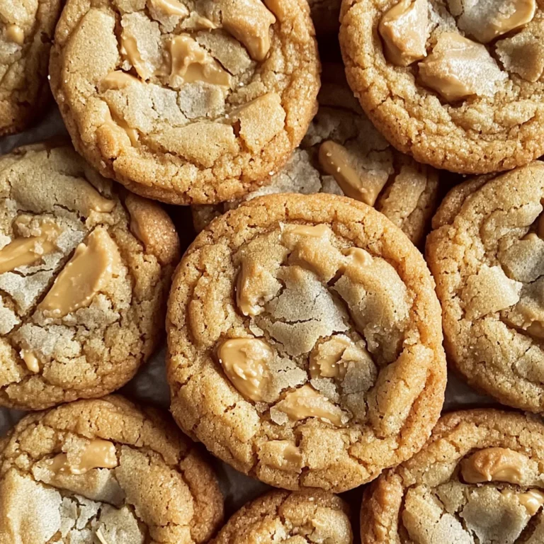 Thick and Chewy Peanut Butter Cookies Recipe