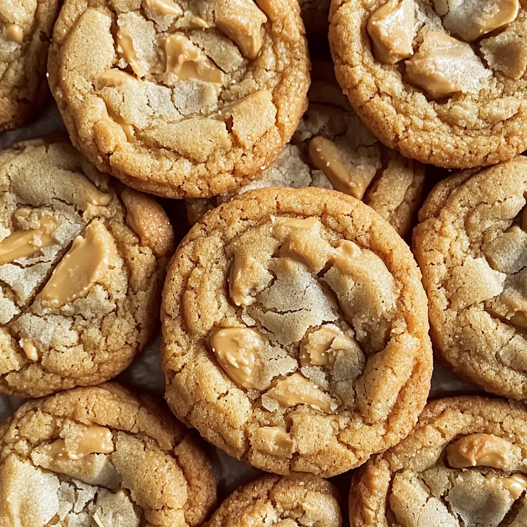 Thick and Chewy Peanut Butter Cookies Recipe