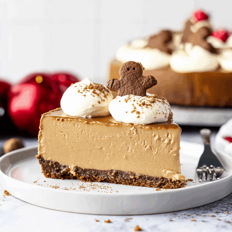 Gingerbread Cheesecake