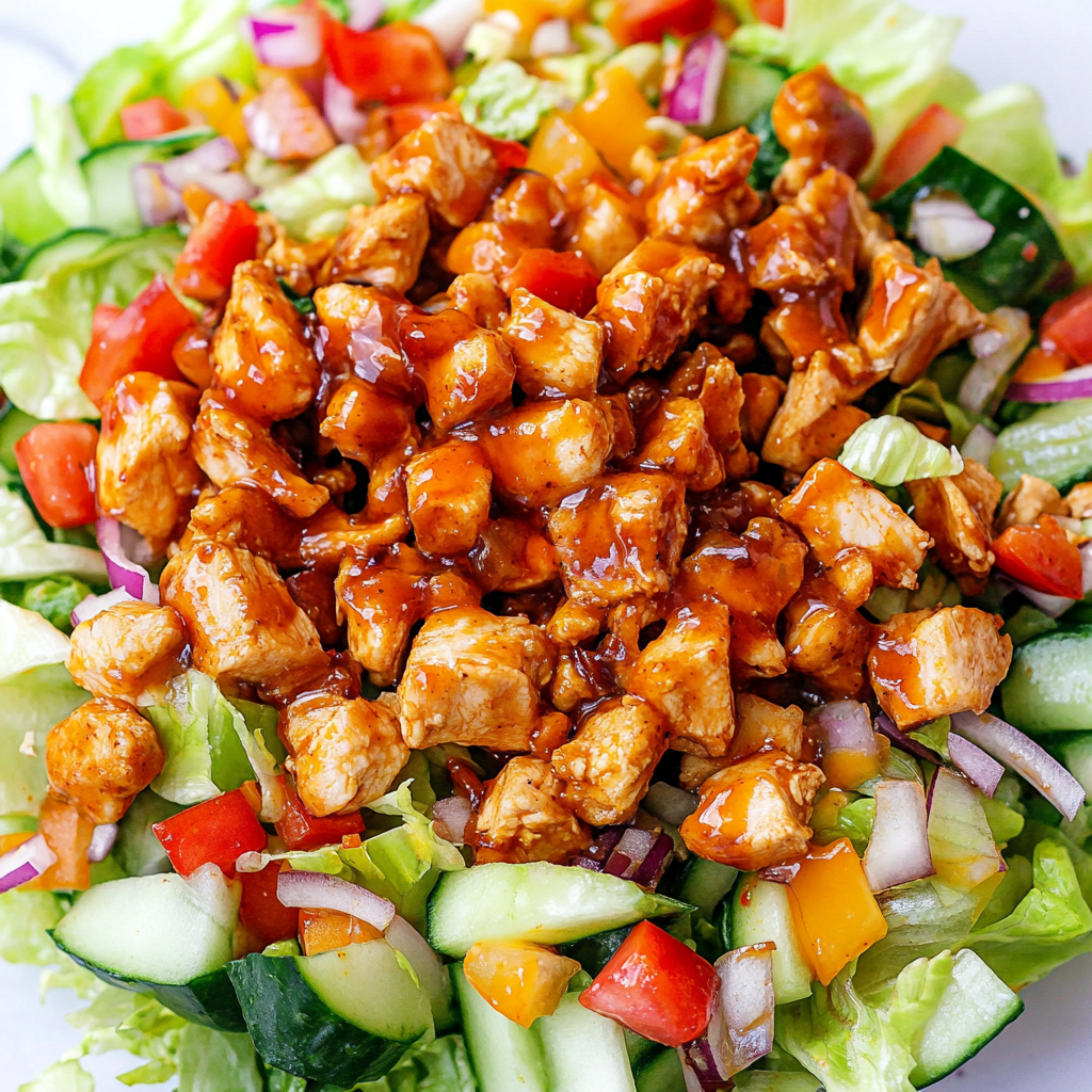 Honey Hot Chicken Salad