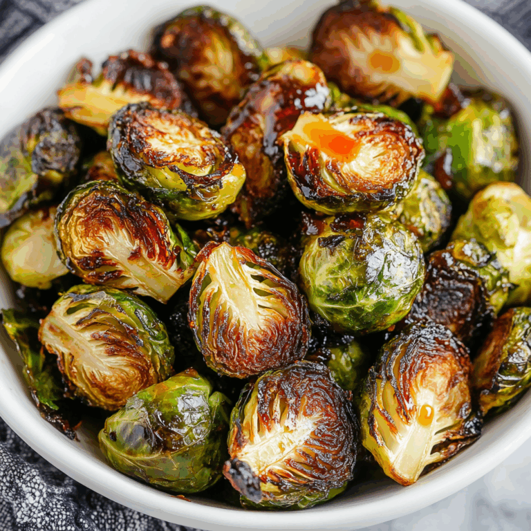 Honey Sriracha Brussels Sprouts