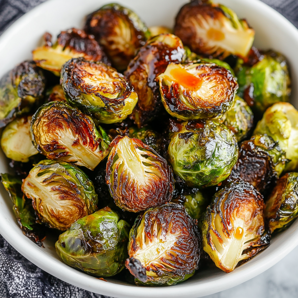 Honey Sriracha Brussels Sprouts