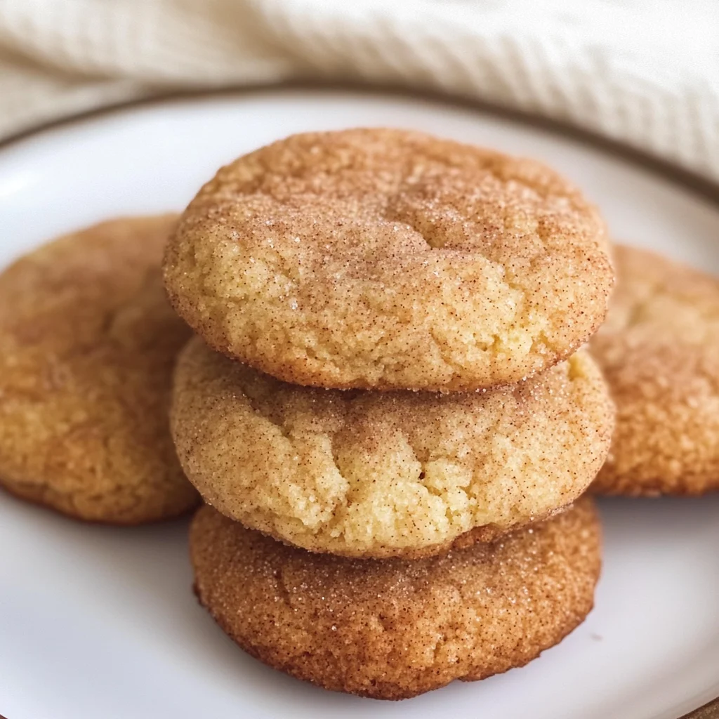 Apple Cider Snickerdoodle Cookies