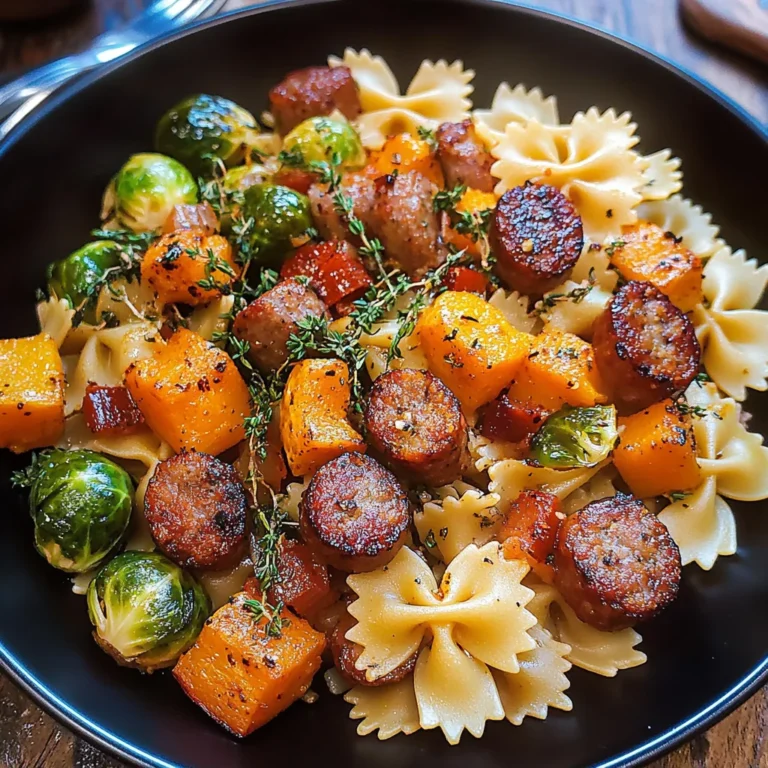 Autumn Sausage Pasta Squash: Amazing 25-Min Fall Favorite
