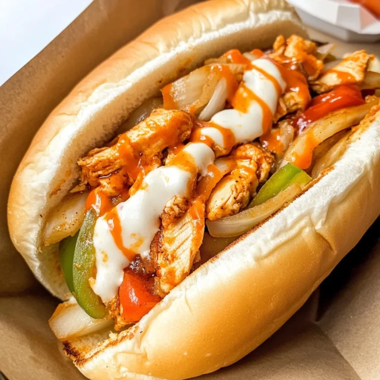 Best Buffalo Chicken Cheesesteak Recipe