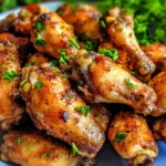 Cajun Garlic Chicken Wings
