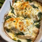 Chicken and Spinach Casserole with Cream Cheese
