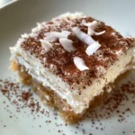 Coconut Rum (Coquito) Tiramisu