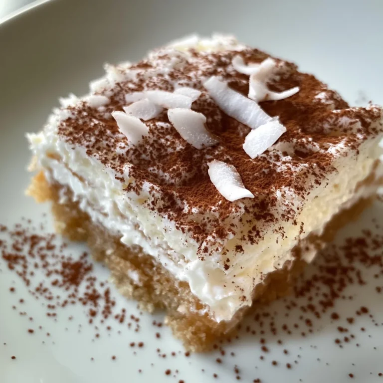 Coconut Rum (Coquito) Tiramisu