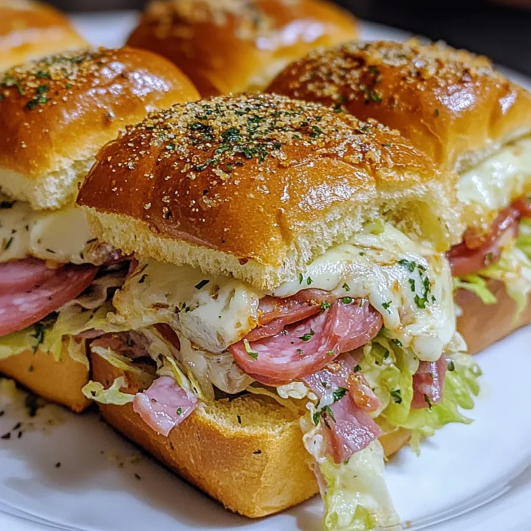 Italian Grinder Sliders
