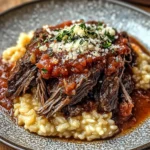 Italian Pot Roast & Parmesan Risotto