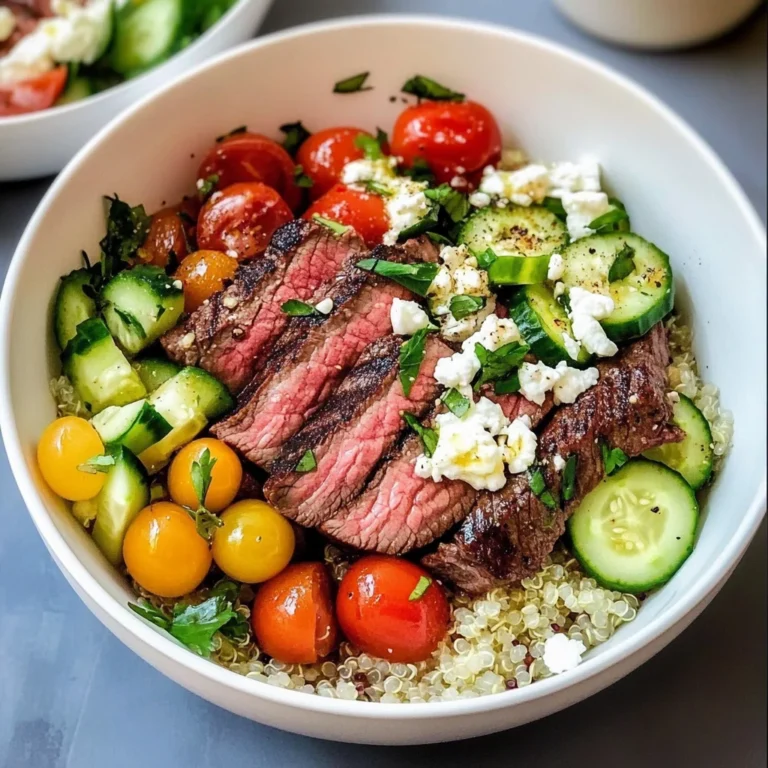 Mediterranean Steak Bowls: An Amazing Ultimate Dinner Recipe