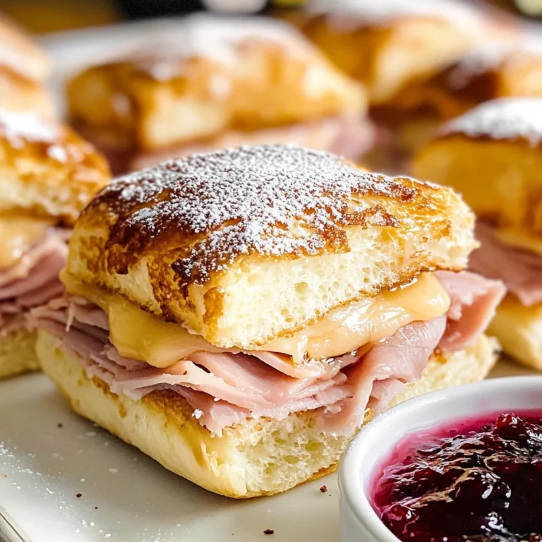 Monte Cristo Sliders