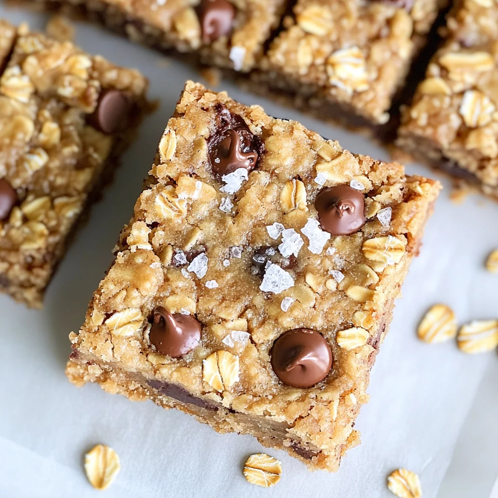 Oatmeal Chocolate Chip Bars