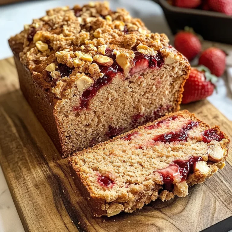 Peanut Butter Jelly Snack Bread