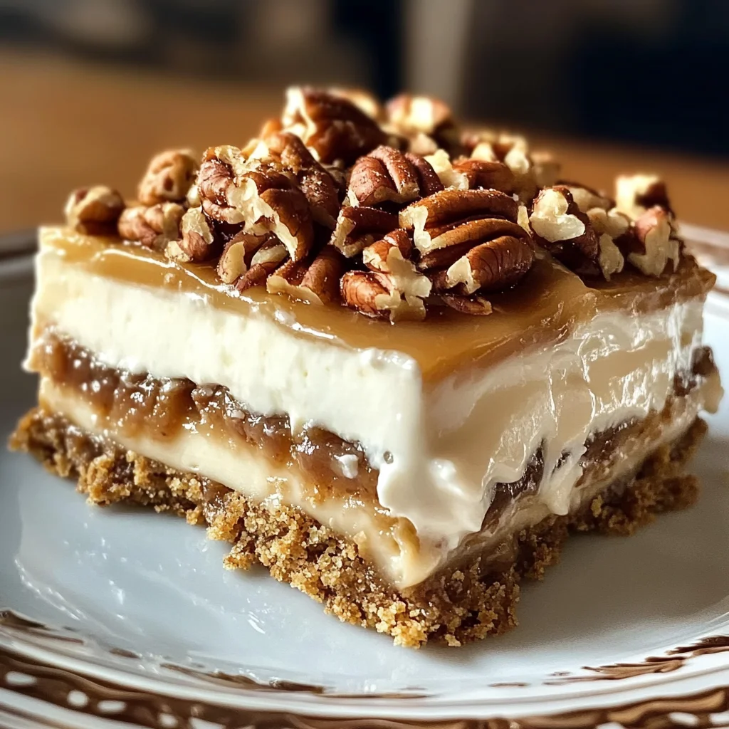 Pecan Pie Lasagna – A No-Bake Dream Dessert