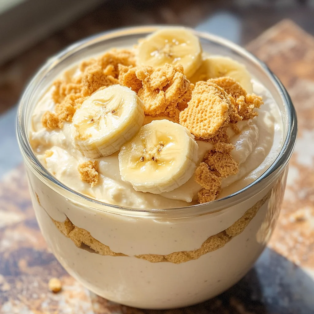 Protein Banana Pudding