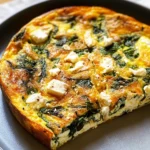 Spinach & Feta Frittata: An Amazing Ultimate Recipe for Everyone