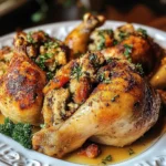 Stuffed Cornish Game Hens