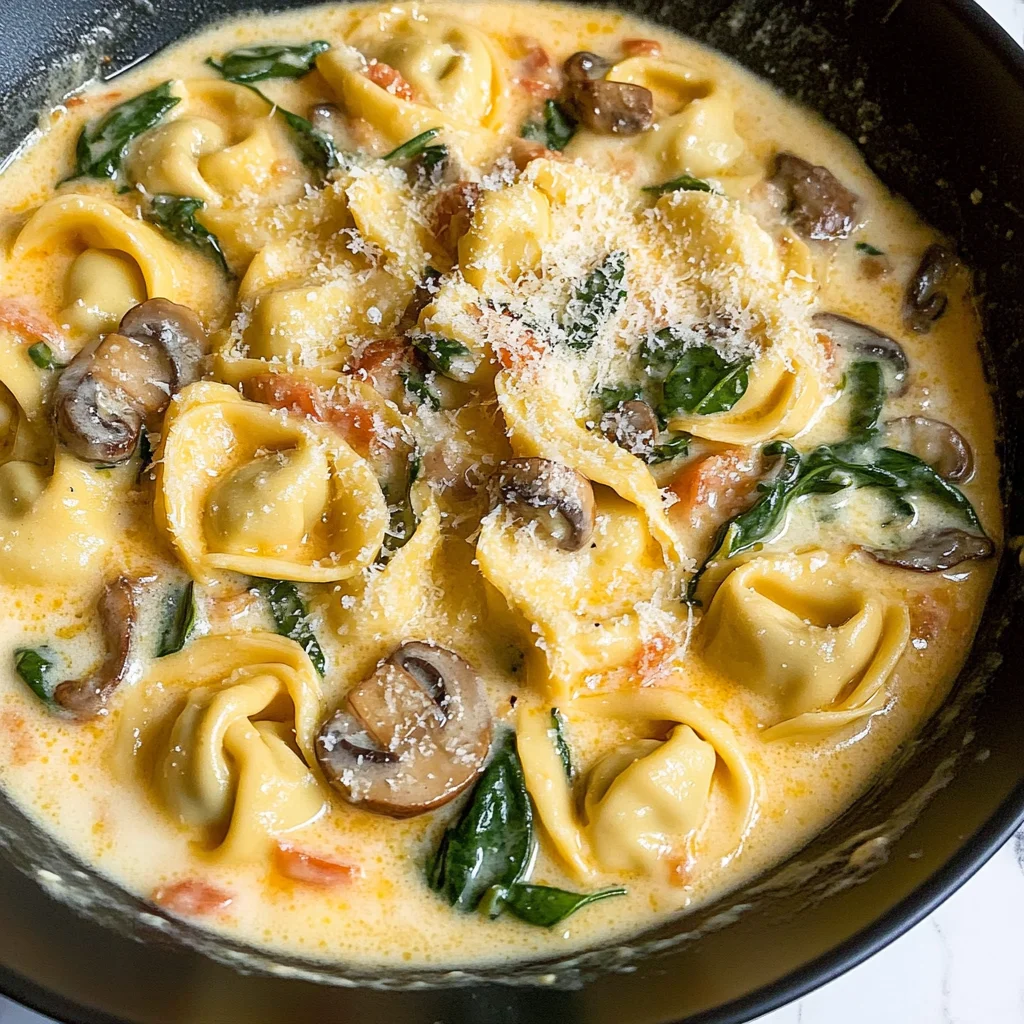 creamy tortellini