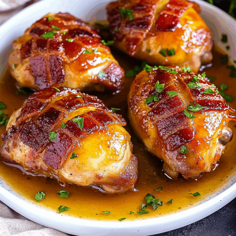 Bacon Brown Sugar Chicken: The Ultimate Sweet &  Savory Recipe