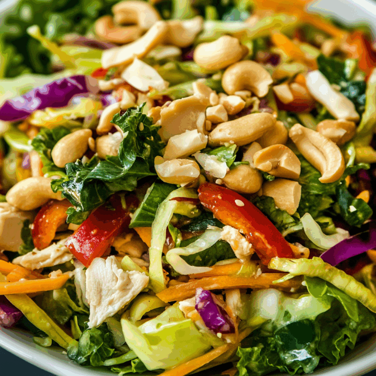 Chicken Cashew Crunch Salad: An Incredible Ultimate Recipe