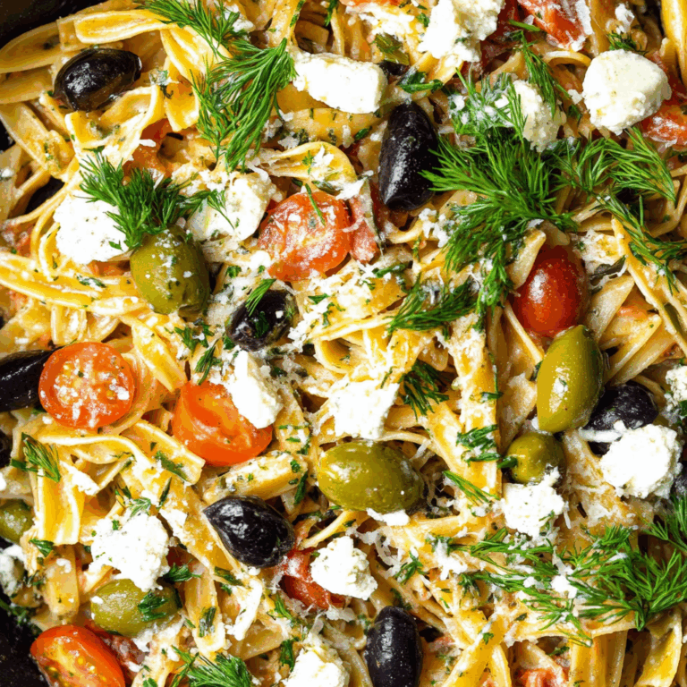 Mediterranean One Pot Pasta