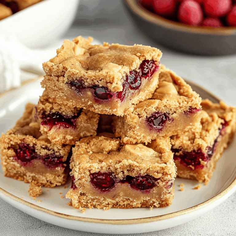 Peanut Butter and Jelly Bars