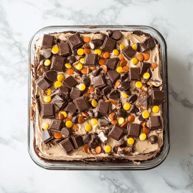 Reese’s Peanut Butter Earthquake Cake