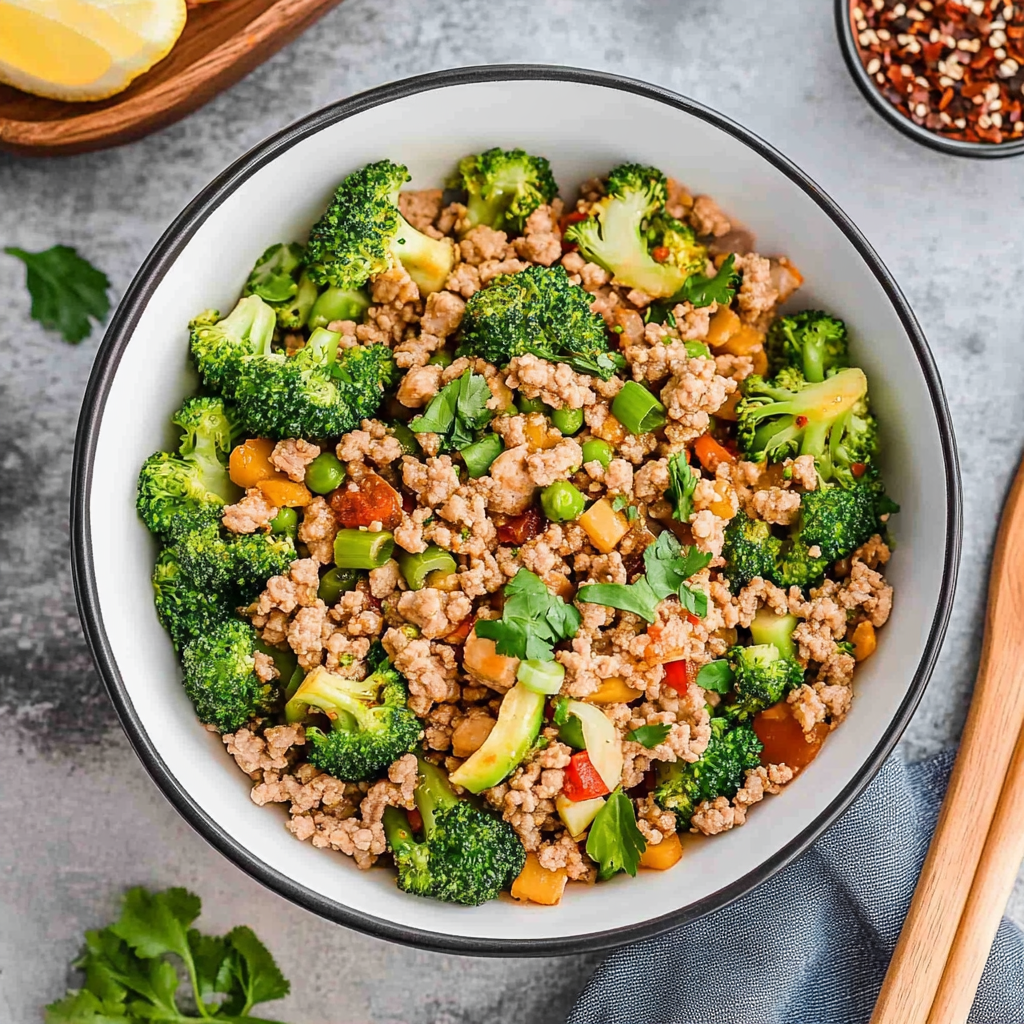 Sweet and Spicy Ground Turkey & Broccoli Bowls: An Incredible, Flavorful 7-Ingredient Weeknight Meal
